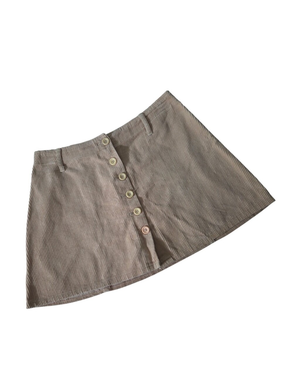 Beige Mini Skirt